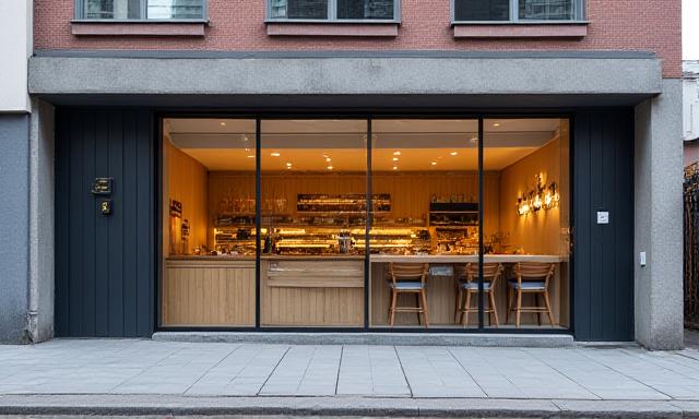 Arkitektonisk Bagværk facade i København